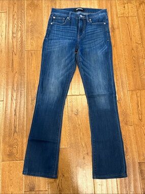 Express Barely Boot Mid Rise Jeans